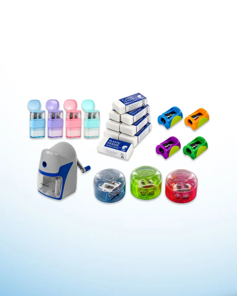 Erasers & Sharpeners