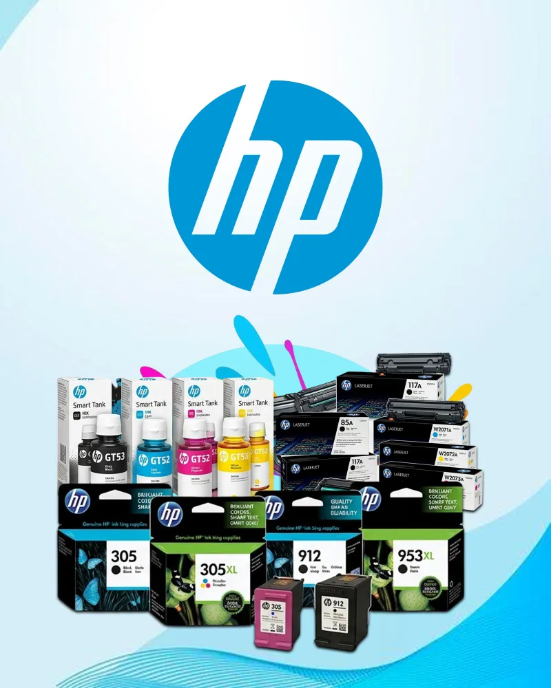 Hp Ink Bottle, Cartridge & Toner