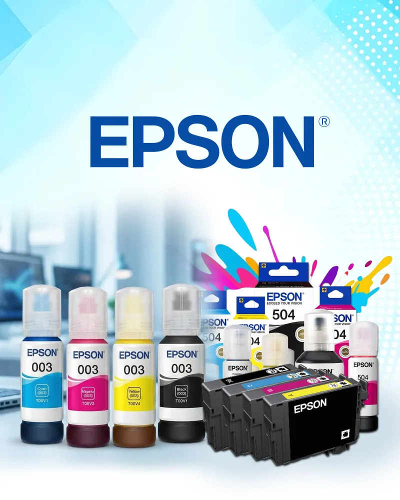 Epson Ink Bottle, Cartridge & Toner