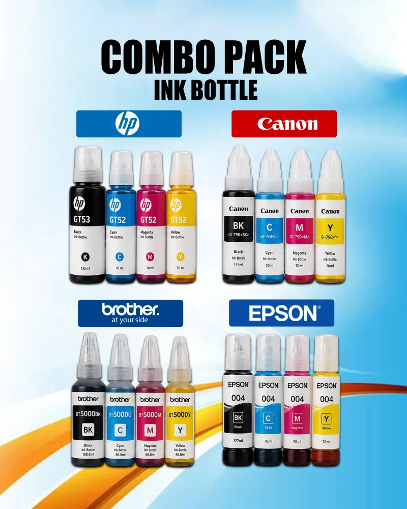 Combo Pack - Ink Bottle