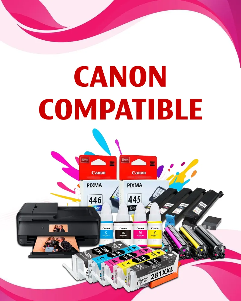 Canon Toner,  Cartridges & Ink Bottles - Compatible