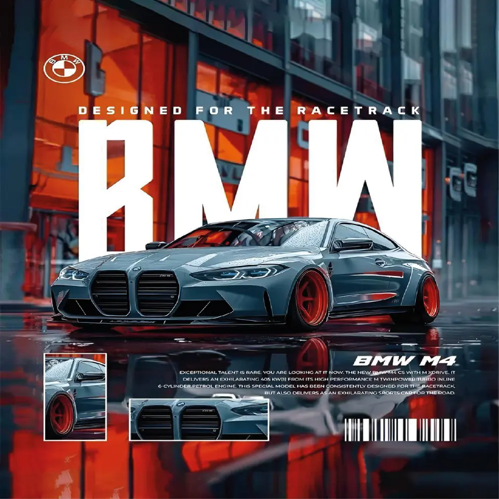 BMW M4 | POSTER | #04