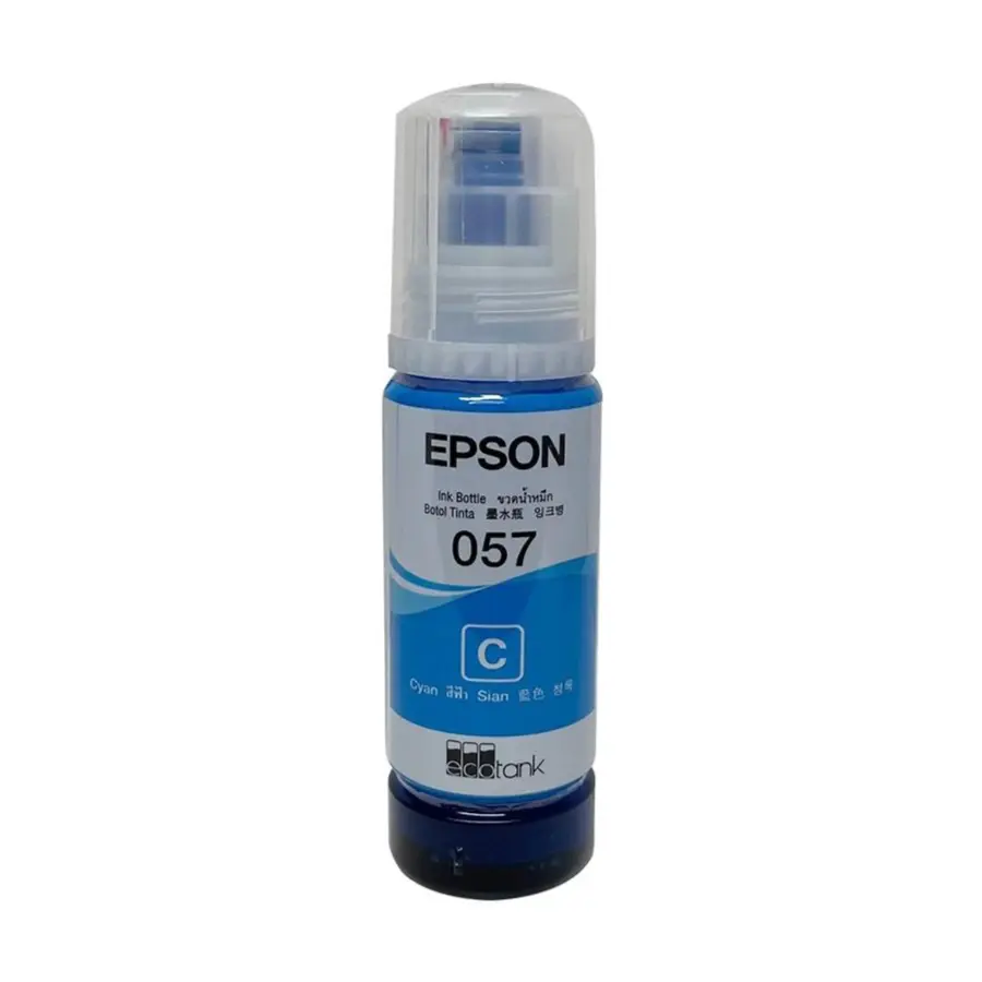 Epson 057 Cyan Original Ink Bottle – 70ml