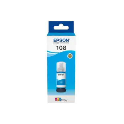 EPSON 108 Cyan Eco Tank Original Ink Bottle