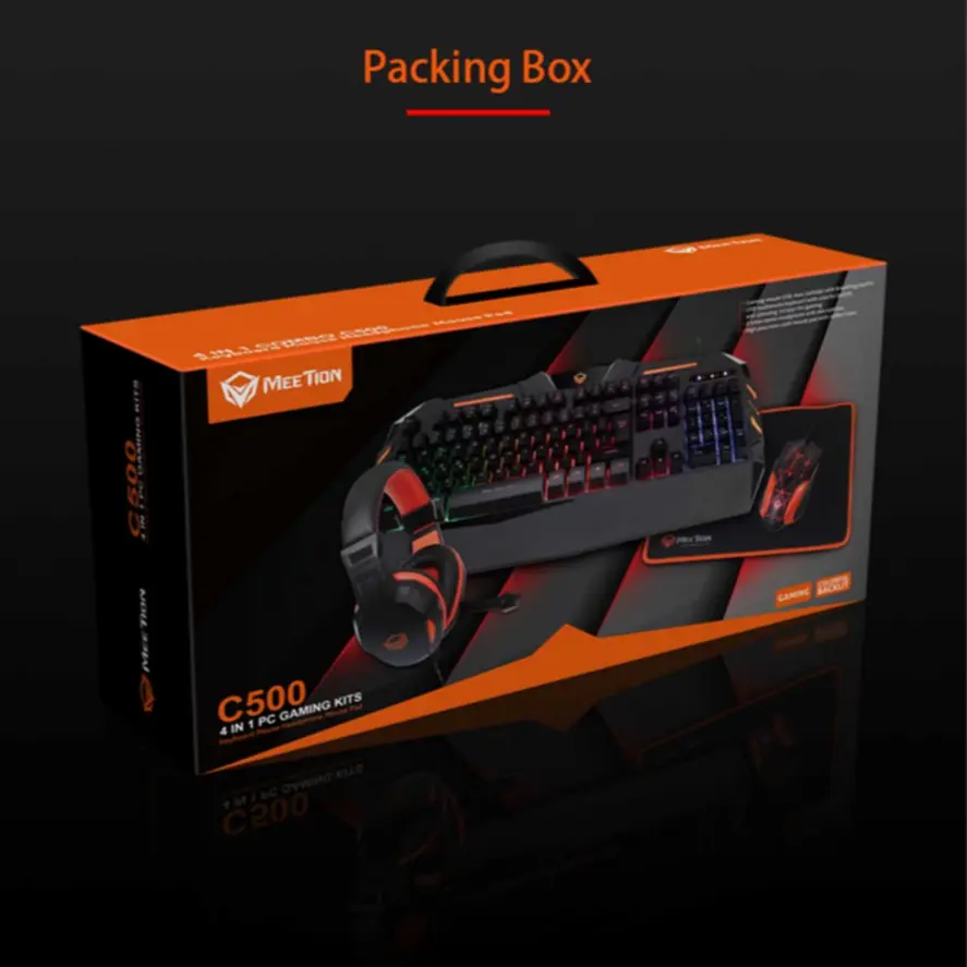 Meetion C500 Gaming Keyboard Mouse And Headset