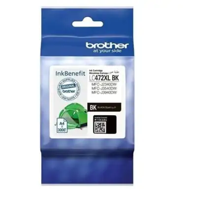 Brother LC472XL-BK High Yield Black Ink Cartridge