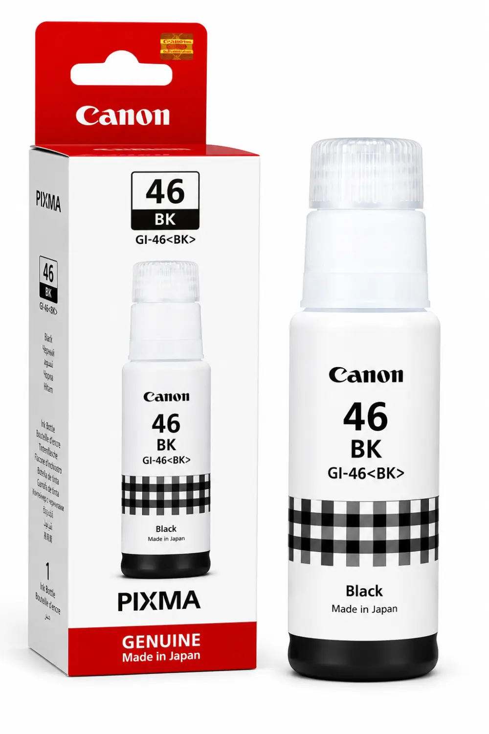 Canon GI-46BK Black Ink Bottle (Original)