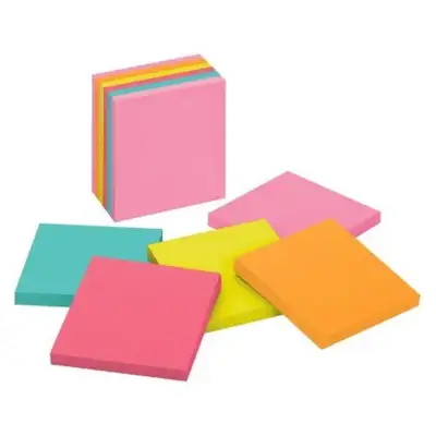Sticky Note – Mixed Colour 3×3 Inch (76 × 76 mm)