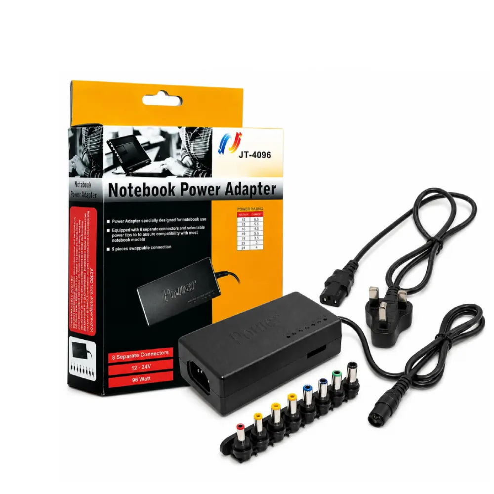 Universal Adapter 12V-24V DC 8 Separate Connector